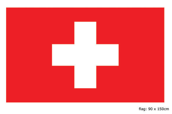 Zwitserse vlag - vlag van Zwitserland