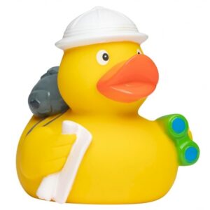 Badeend Backpacker Wereldreiziger