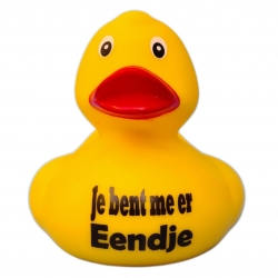 Badeend DUTCH TALK Je bent me er eendje