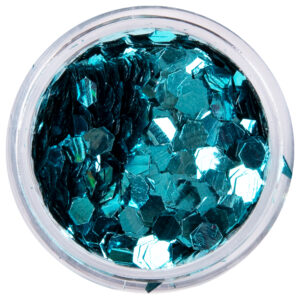 Bio chunky glitters diepblauw 2,5 gram