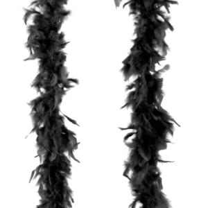 Boa zwart 180cm - 85gram