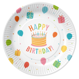Bordjes Happy Birthday taart