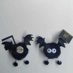 Broche fluffy black devil