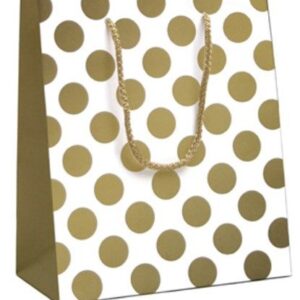 Cadeautasje Gold dots