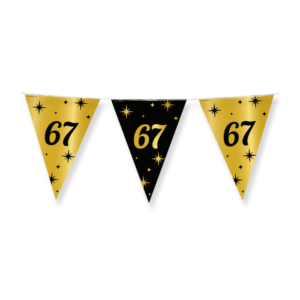 Classy Party flags foil