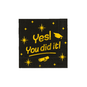 Classy Party servetten You did it!