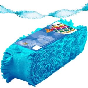 Crepeslinger babyblauw brandveilig 24m