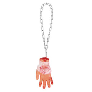 Decoratie Bloederige hand