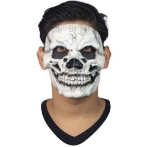 Face Mask Skull White 3