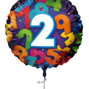 Folieballon multi leeftijd