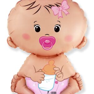 Folieballon shape Baby Girl