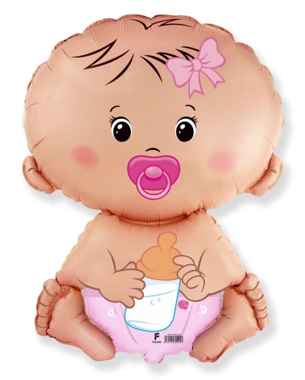Folieballon shape Baby Girl