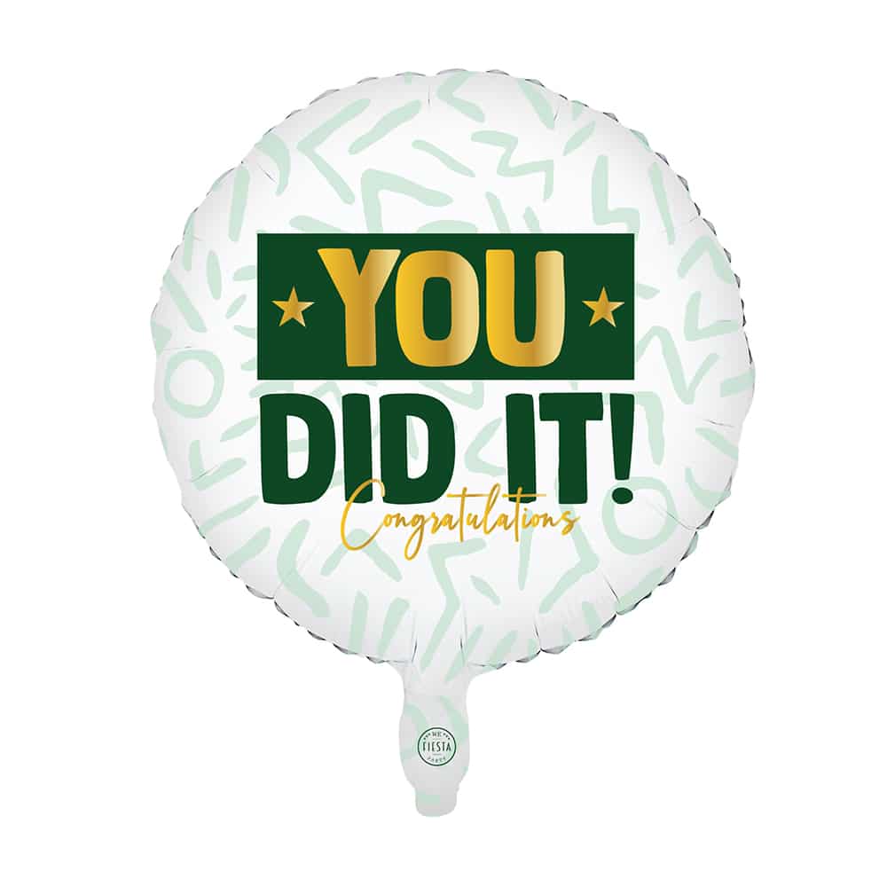 Folieballon You Did It !