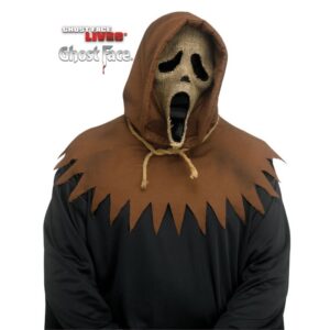 Ghost face mask Scream vogelverschrikker (licentie)
