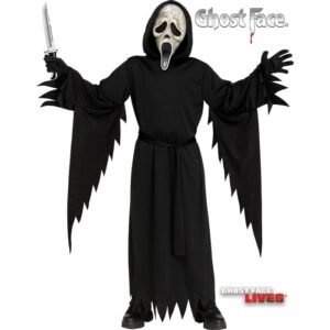 Ghost face Scream costume teener (licentie)