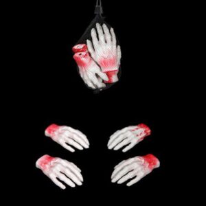 Handjes met bloed