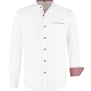 Herenblouse wit H-2804