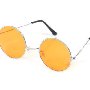 Hippie bril oranje