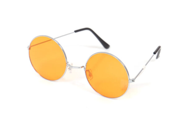 Hippie bril oranje