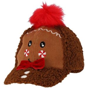 Kerst pet pluche Gingerbread
