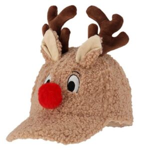 Kerst pet pluche Reindeer