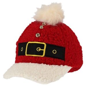Kerst pet pluche Santa