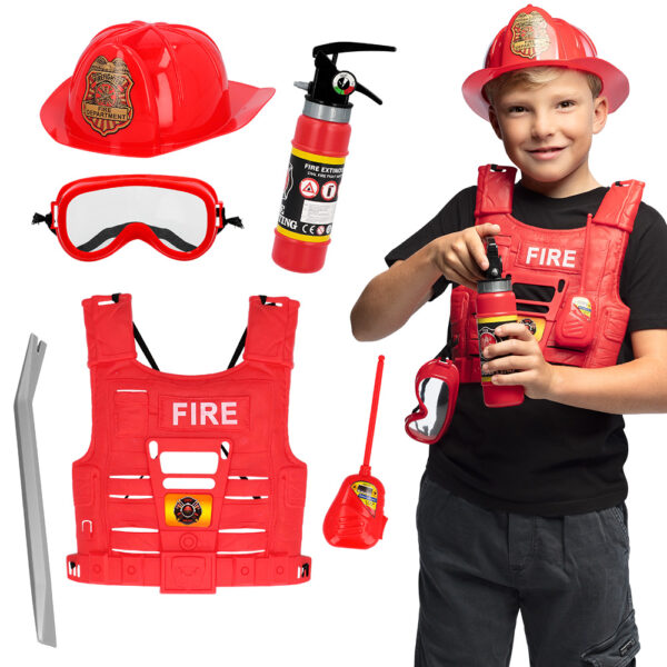 Kinderset Brandweerman
