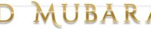 Letterslinger Eid Mubarak