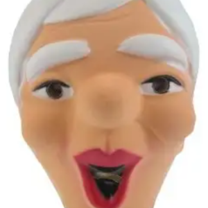 Masker Sarah plastic wit