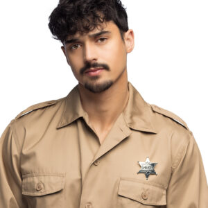 Metalen badge Sheriff
