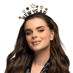 Metalen diadeem New Year