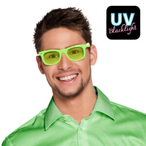 Partybril Dance neongroen