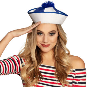 Pet Marine blauw/wit