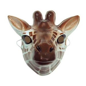 Plastic masker Giraffe