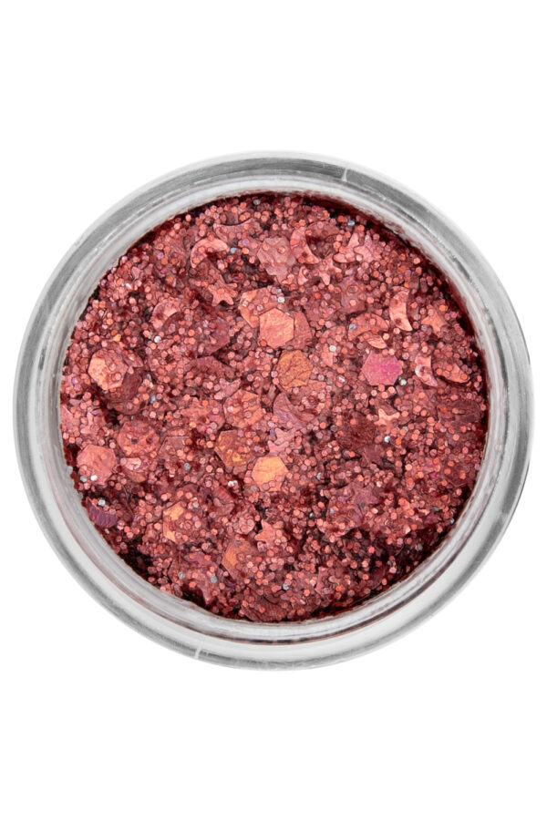 PXP Chunky glitter creme roze champagne