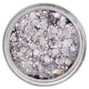 PXP Chunky glitter creme silver lining