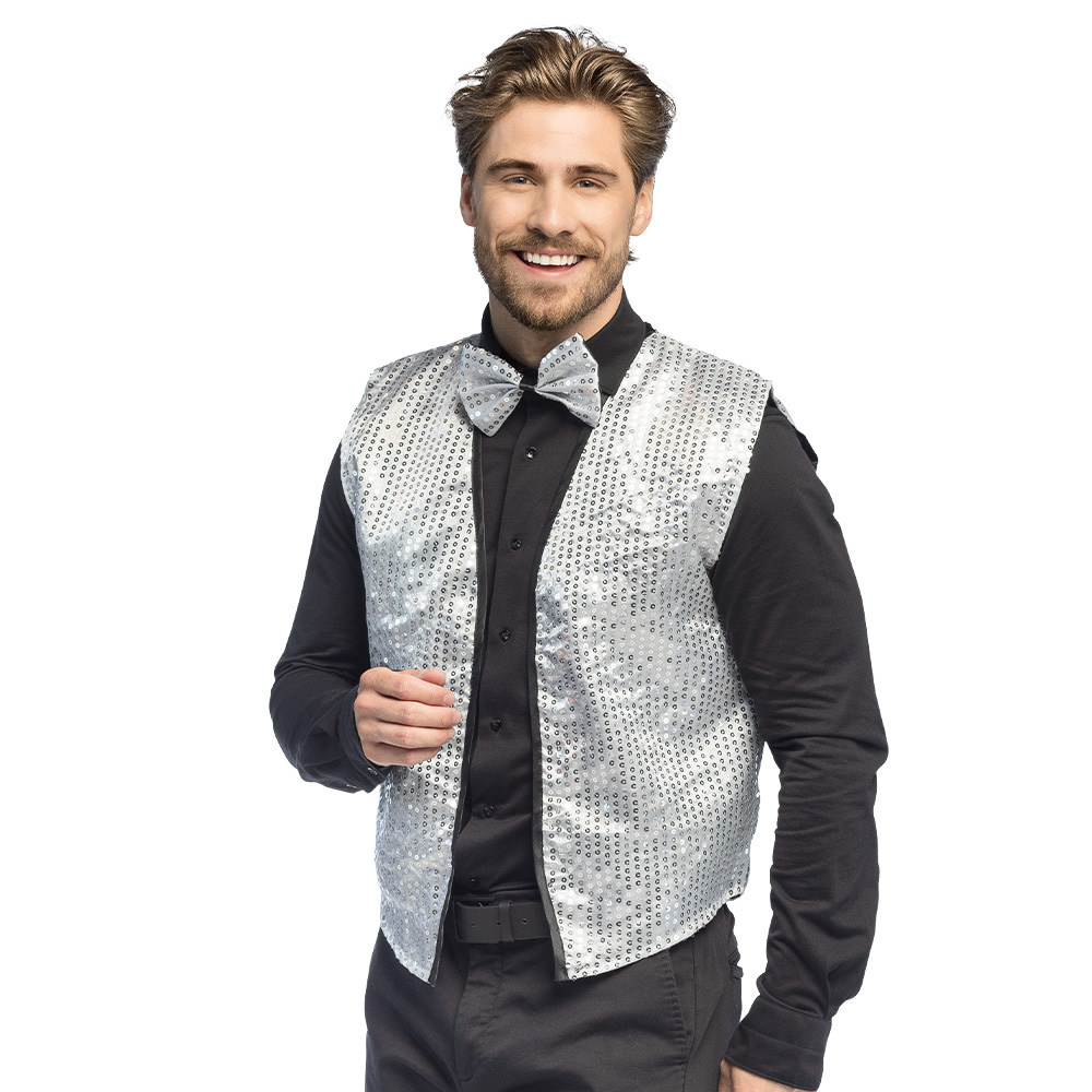 Set Gilet + Strik Spangles (2 kleuren)