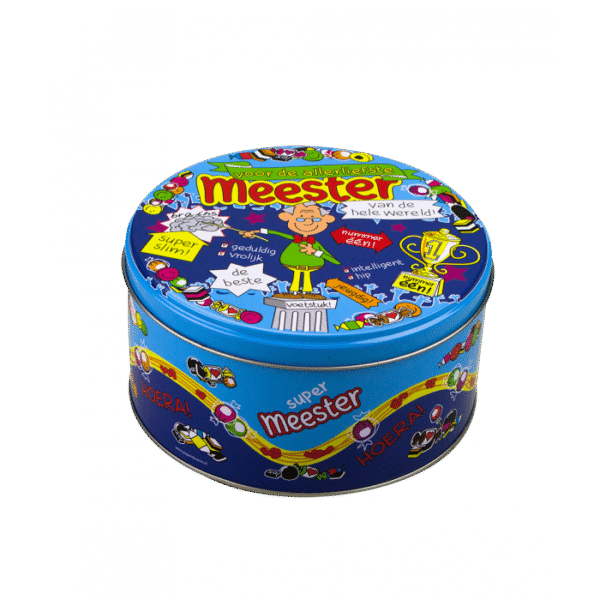 Snoepblik Meester