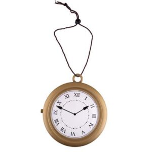 Steampunck Clock XL plastic (incl.touw)