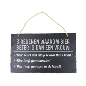 Stone Slogan - Bier beter