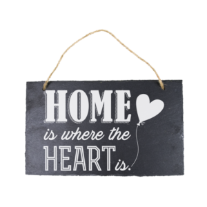 Stone Slogan - Home is where