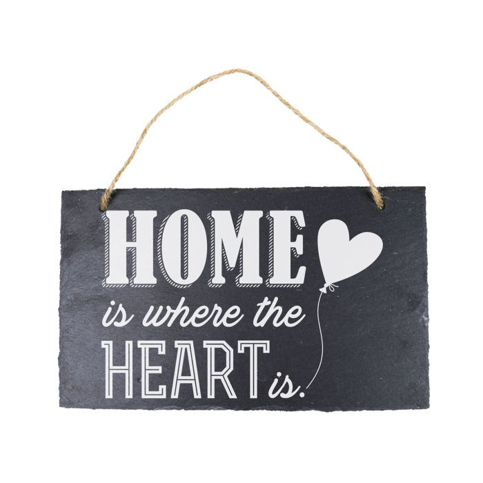 Stone Slogan - Home is where