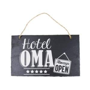 Stone Slogan - Hotel Oma