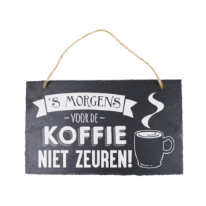 Stone Slogan - Koffie