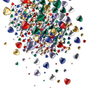Strass stenen hartjes