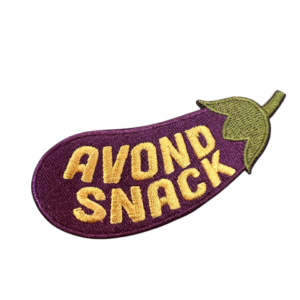 Strijkembleem Avond snack