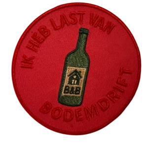 Strijkembleem Bodemdrift