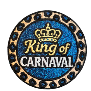Strijkembleem King of Carnaval
