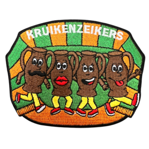 Strijkembleem Kruikenstad polonaise