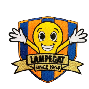 Strijkembleem Lamp since 1964